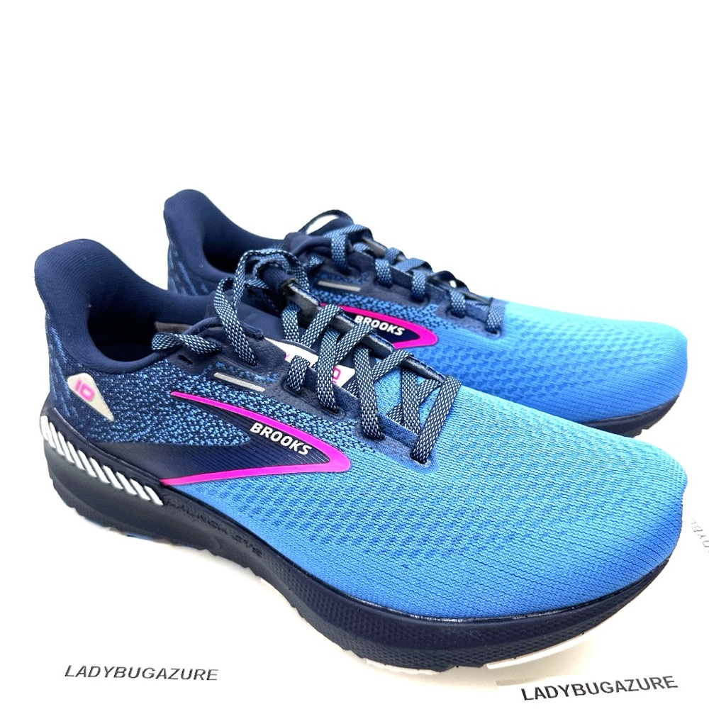 NIB Brooks Women's Launch GTS 10 Running Shoes - Peacoat Marina Blue 7.5M - Picture 8 of 13